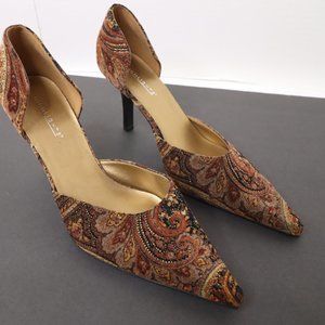 Women's Highlights Mult color 4" high heeled Shoes Size 10W